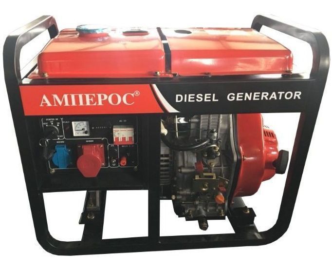 Дизельный генератор Амперос (Leega) LDG11000E-3