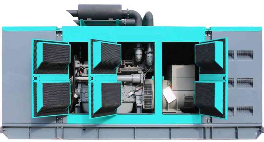 Дизельный генератор Амперос (Leega) АД 1000-Т400 KOGEL WLV1200 (12V) в кожухе с АВР