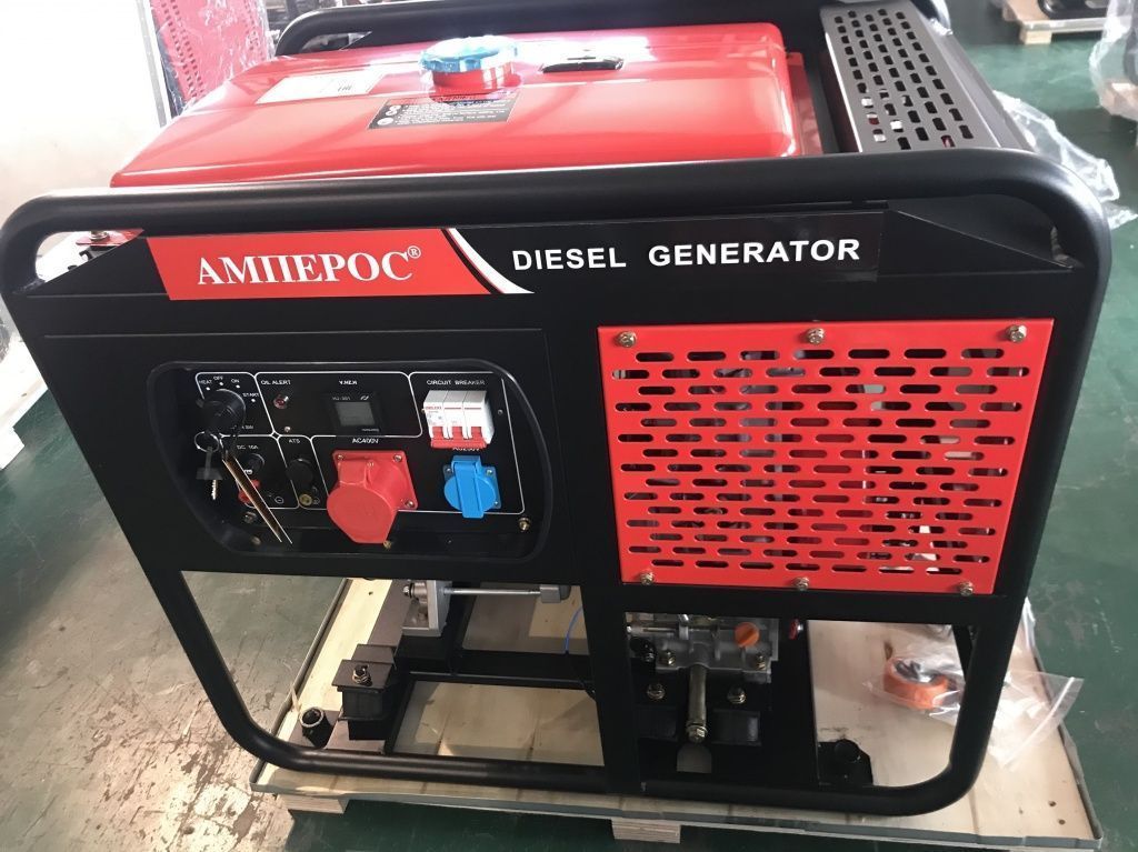 Дизельный генератор Амперос (Leega) LDG 13000E-3