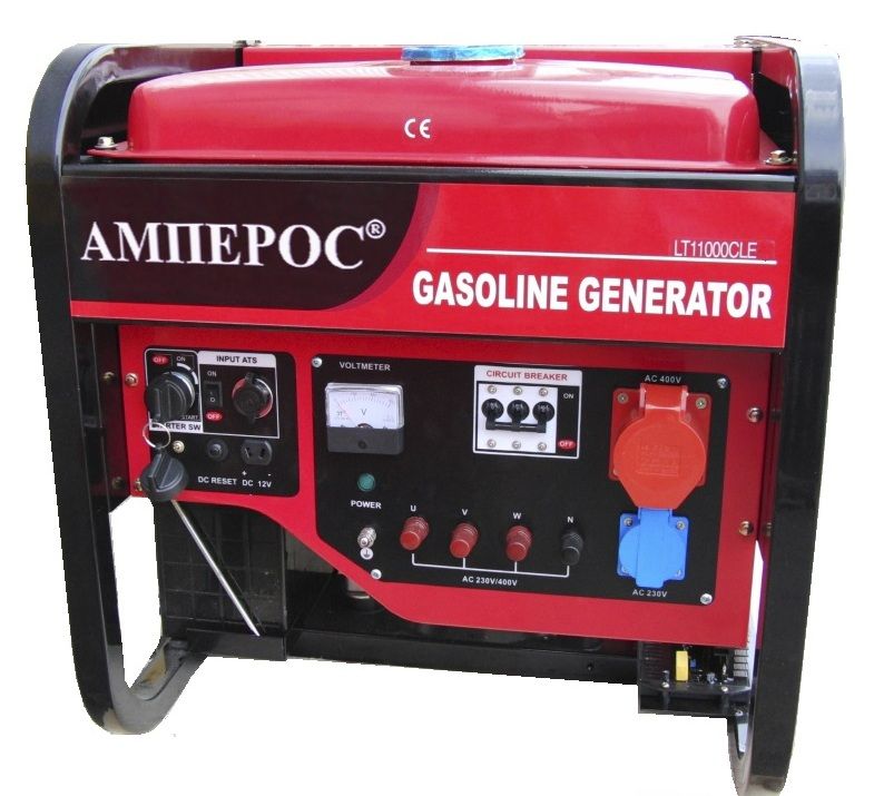 Бензиновый генератор Амперос LT11000CLE фото